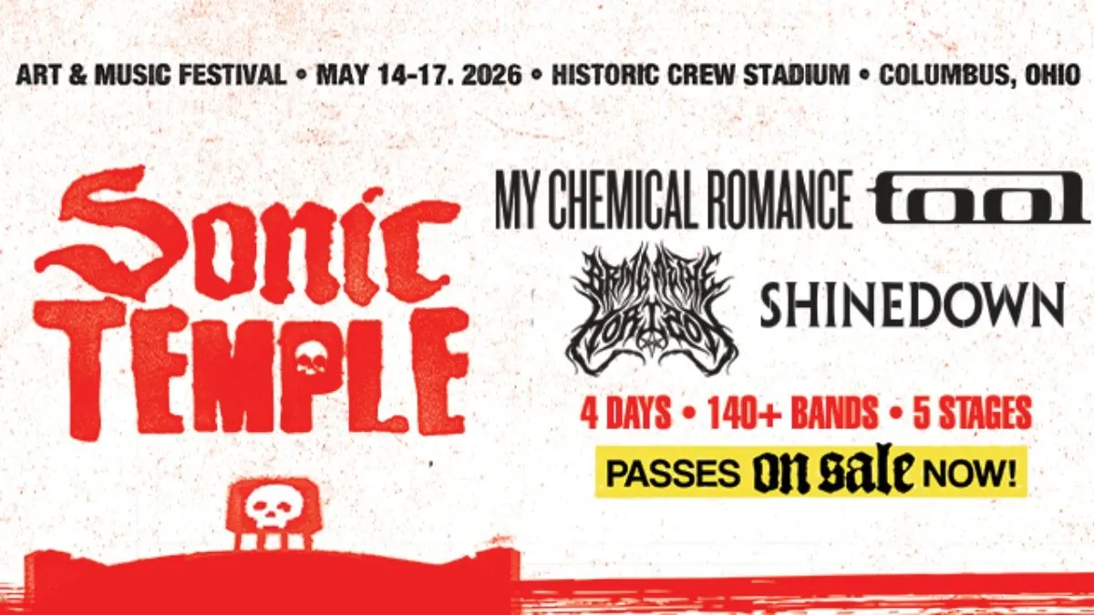 Sonic Temple Art + Music Festival - 4 Day Pass - with My Chemical Romance, Shinedown, Tool, and more