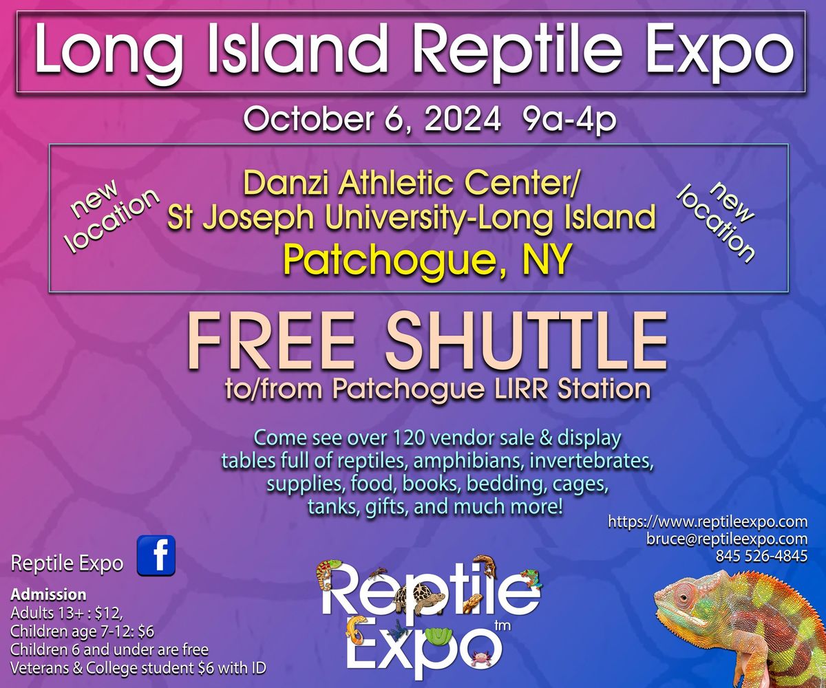 Long Island Reptile Expo Danzi Athletic Center St. Joseph's