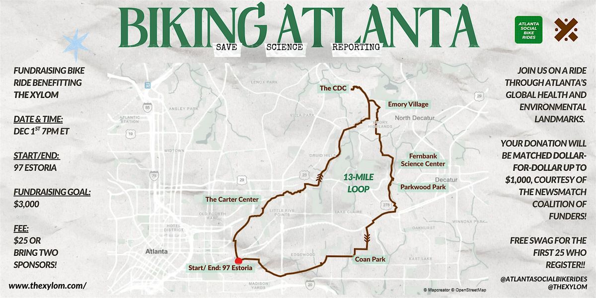 Save Science Reporting: A Charity Bike Ride Benefitting The Xylom