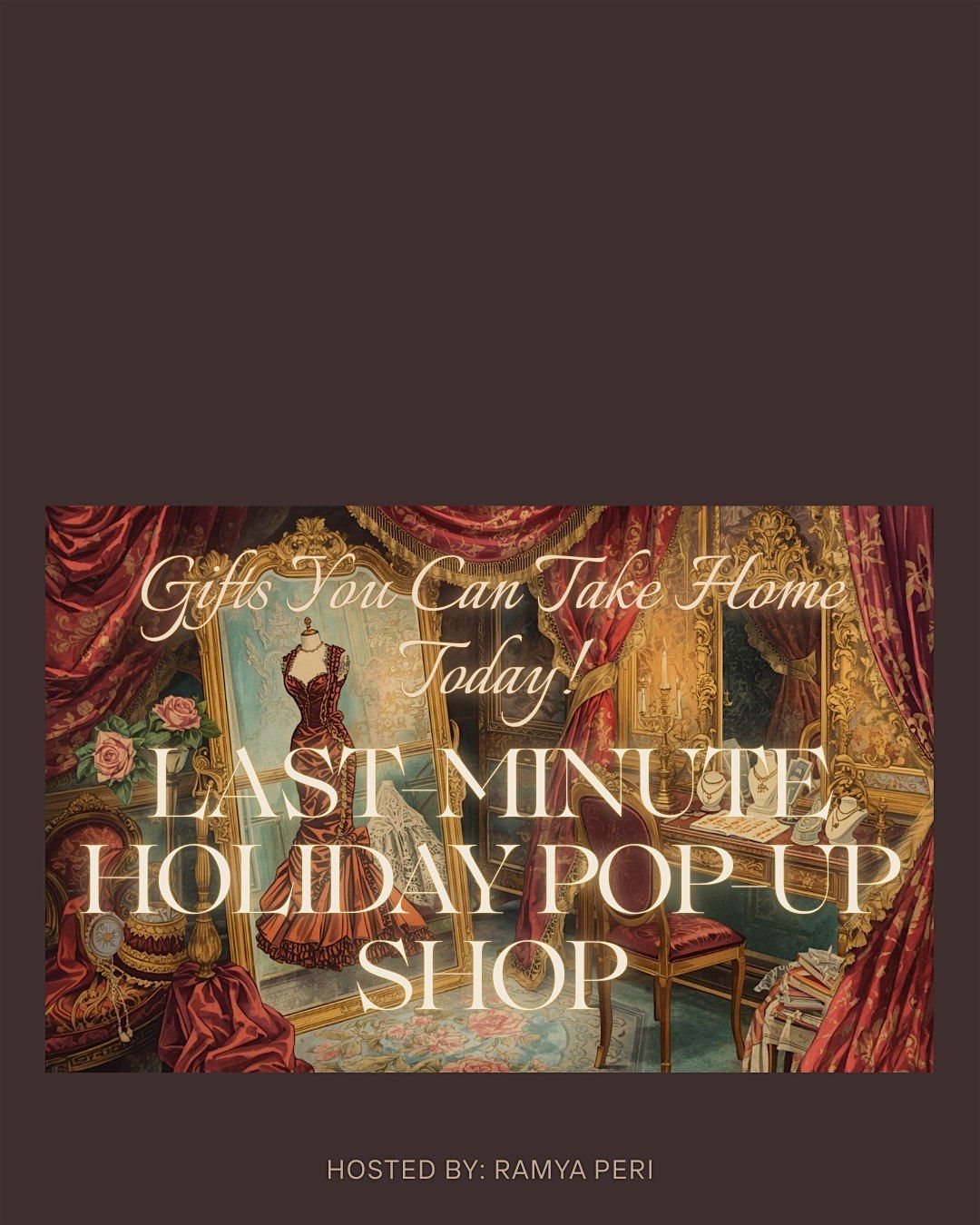 Last-Minute Holiday Pop-Up Shop
