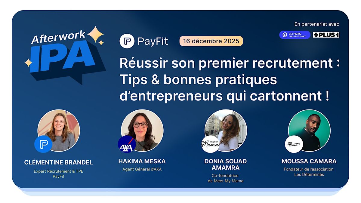 IPA, l'ap\u00e9ro des entrepreneurs