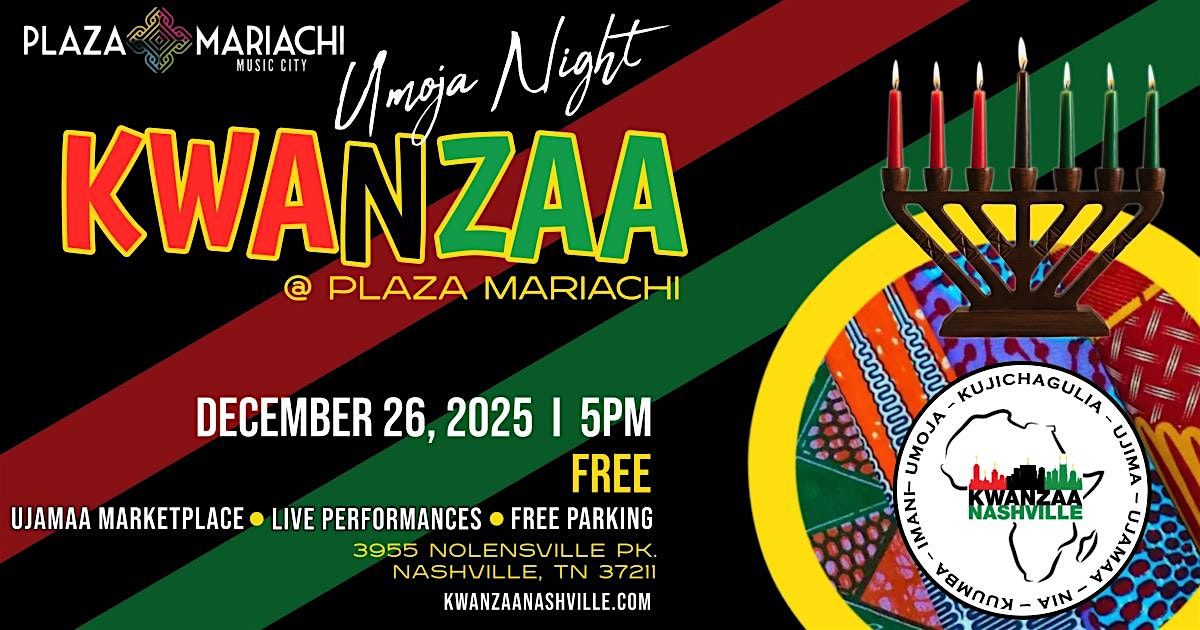 Umoja (Unity) Night at Plaza Mariachi