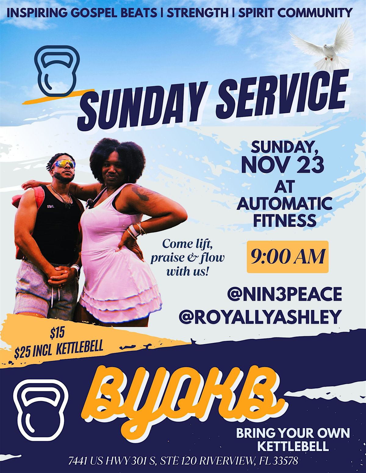BYOKB (bring yo own kettlebell)