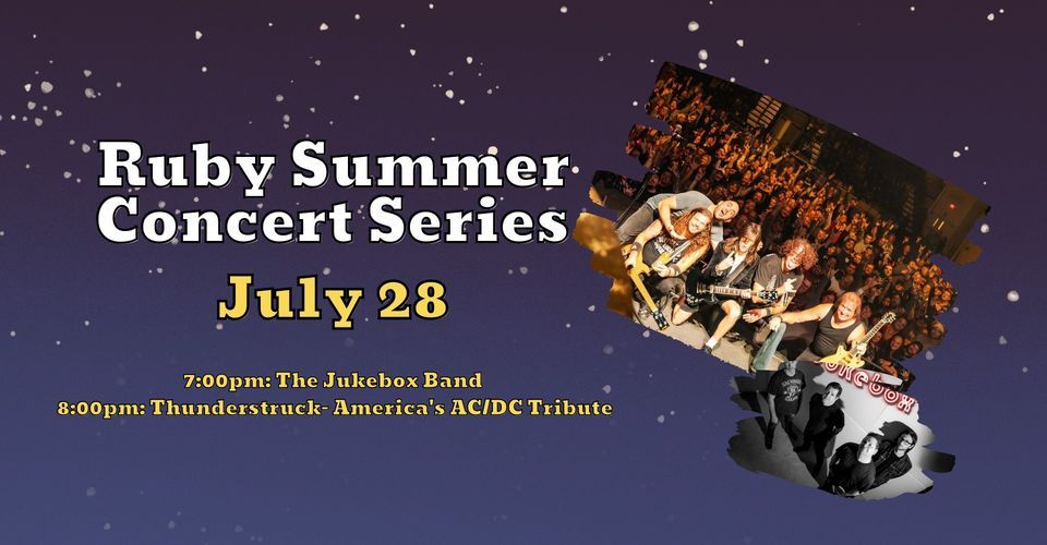 Ruby Summer Concert Series: Thunderstruck- America's AC\/DC Tribute