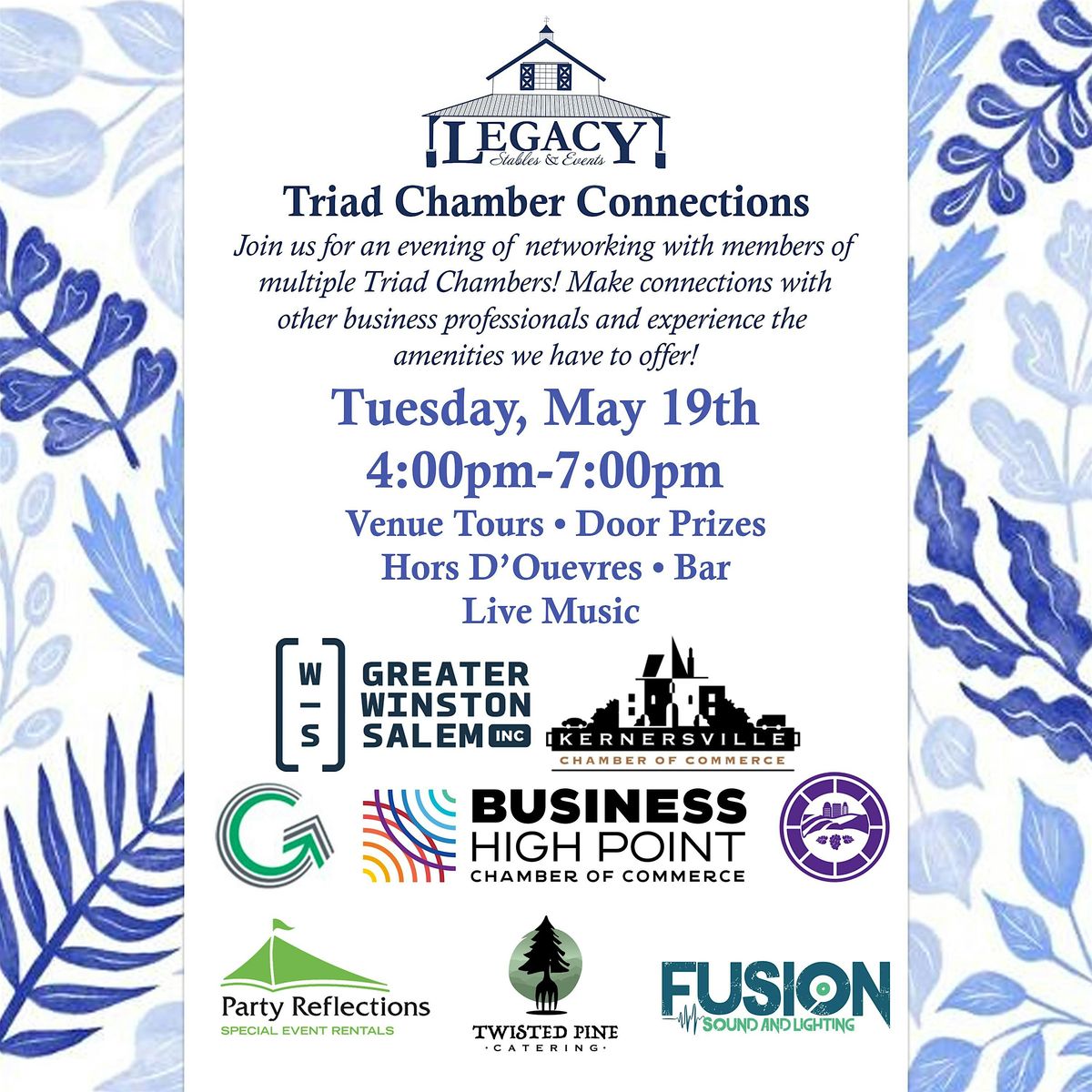 Triad Chamber Connections at Legacy Stables and Events