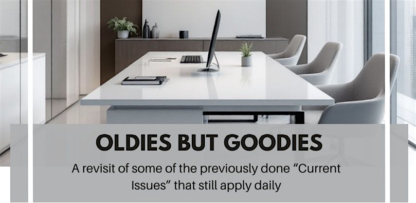 Oldies by Goodies: Washington 3 Clockhour Class