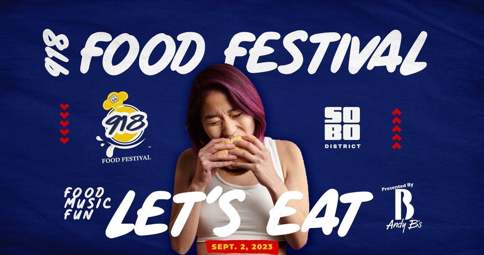 918 Food Festival 2023 18th & Boston, Sperry, OK September 2, 2023