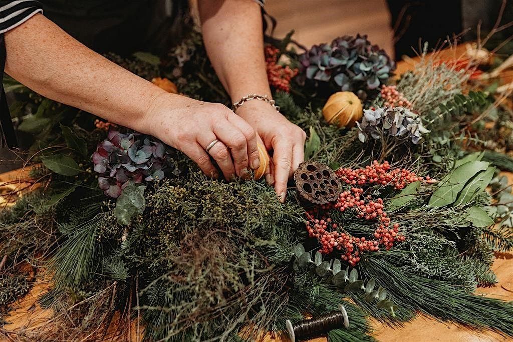 The Art of Floristry: Festive Wreath Making Workshop