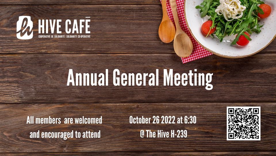Hive Cafe AGM