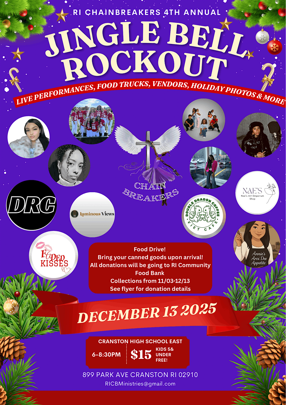 JingleBell RockOut - Food Drive Charity Event