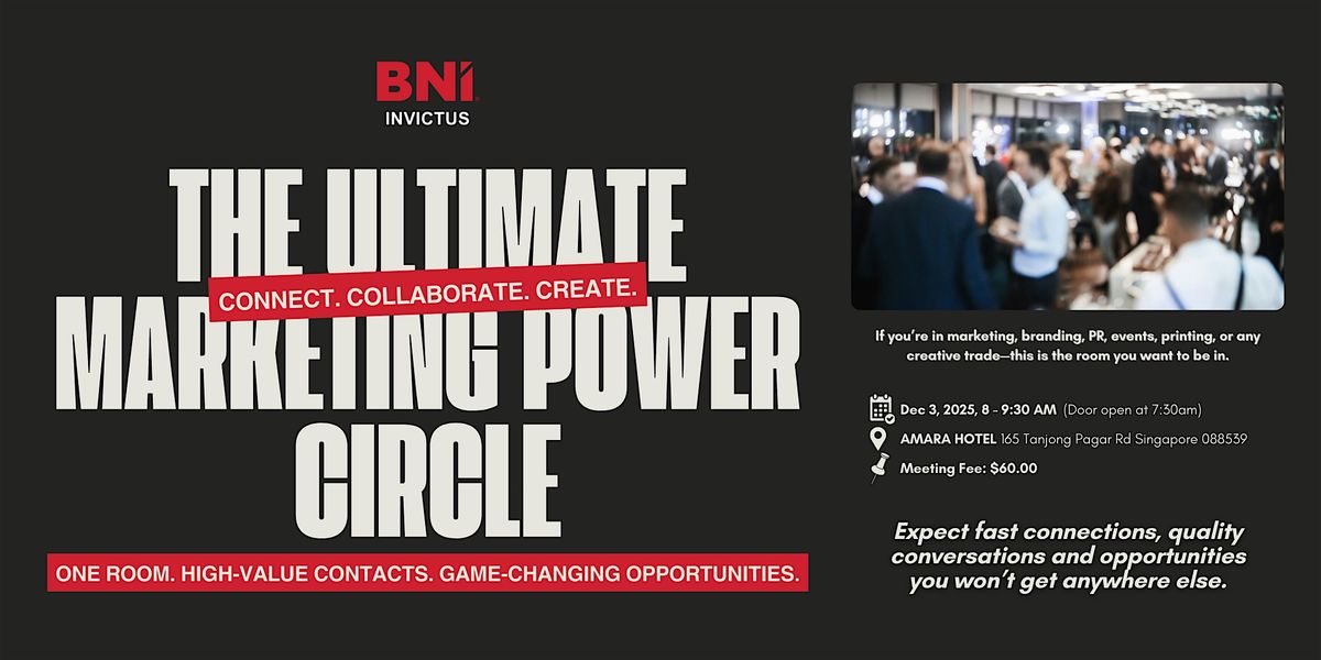 THE ULTIMATE MARKETING POWER CIRCLE