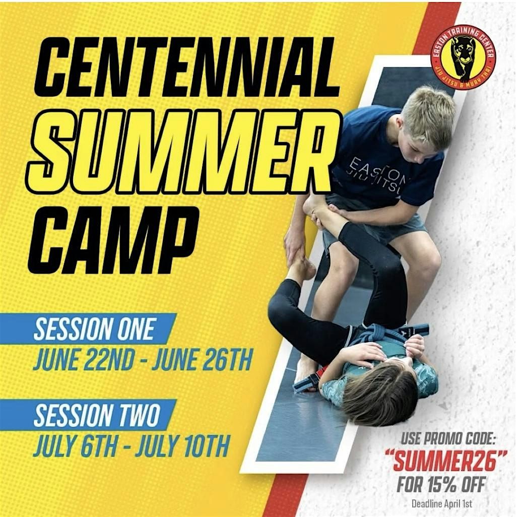 Easton Centennial 2026 Kids Summer Camp Session 1: June 22nd \u2013 26th