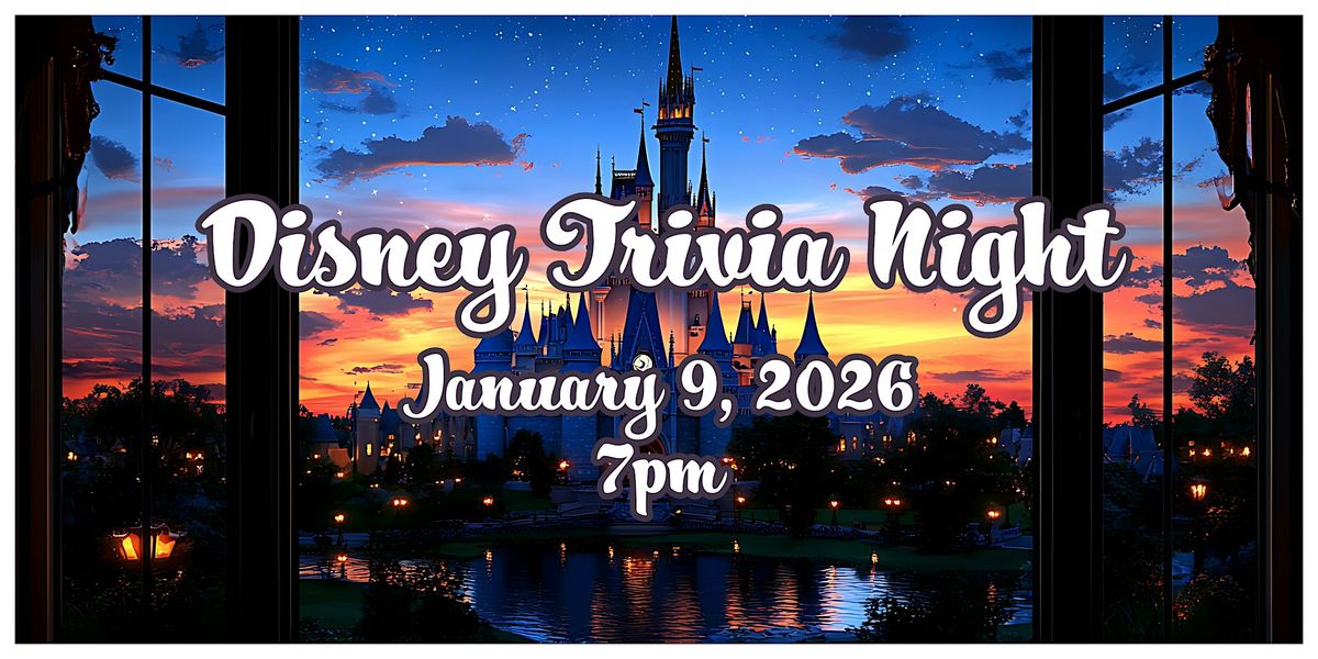 Disney Trivia Night - Fundraiser