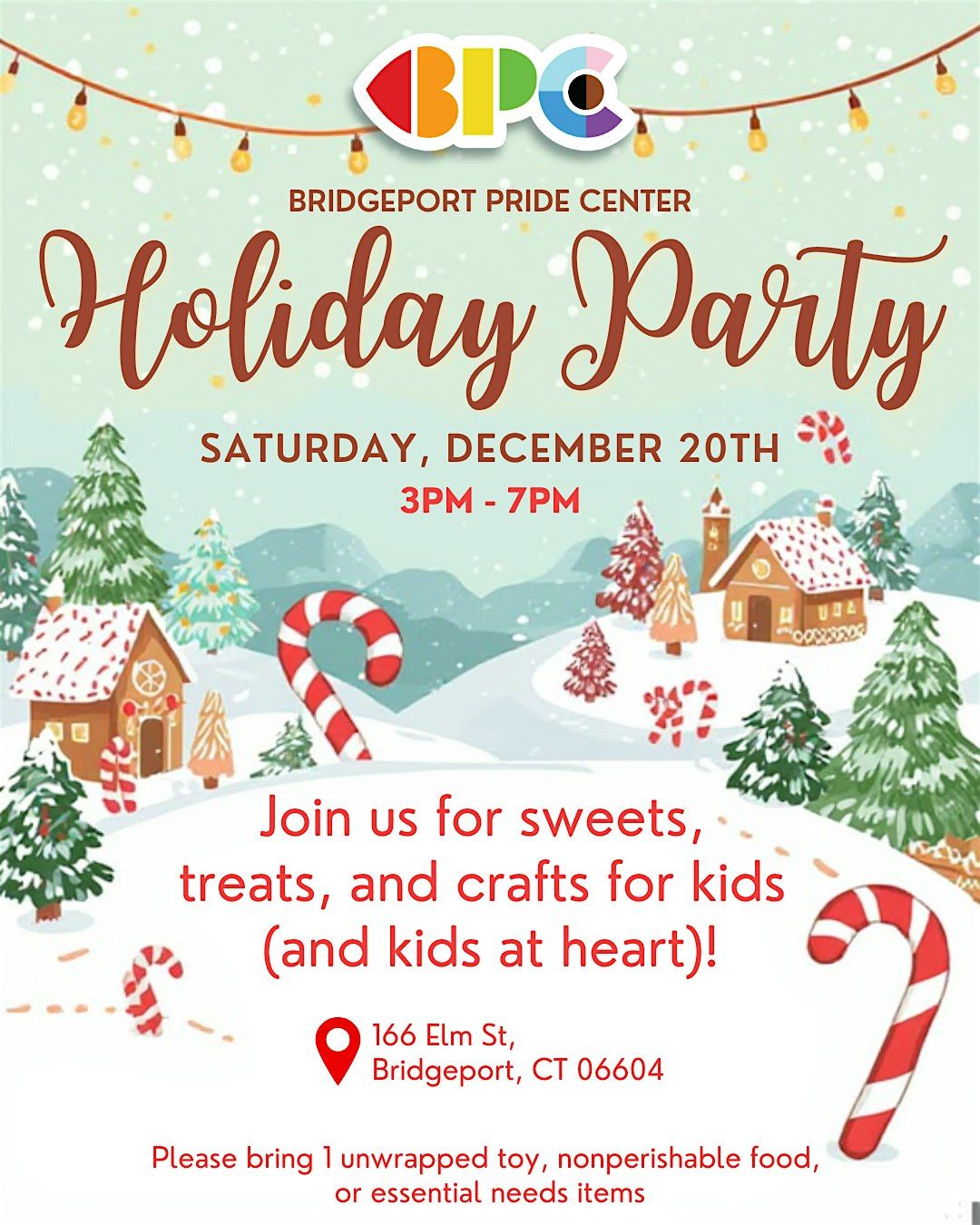 Gingerbread & Good Cheer Holiday Party!