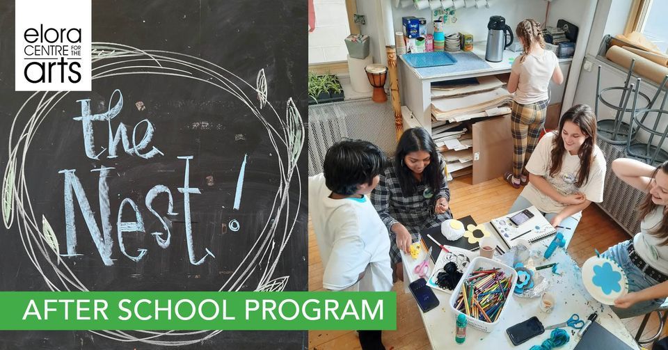 THE NEST! THURSDAY AFTERSCHOOL MAKER SPACE SPRING 2023 Elora Centre