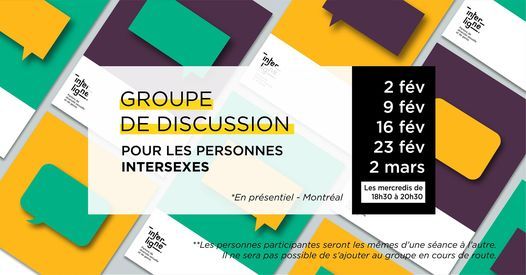Groupe de discussion LGBTQ+ | personnes intersexes