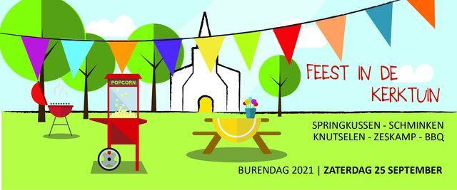 Burendag - Feest in de kerktuin!