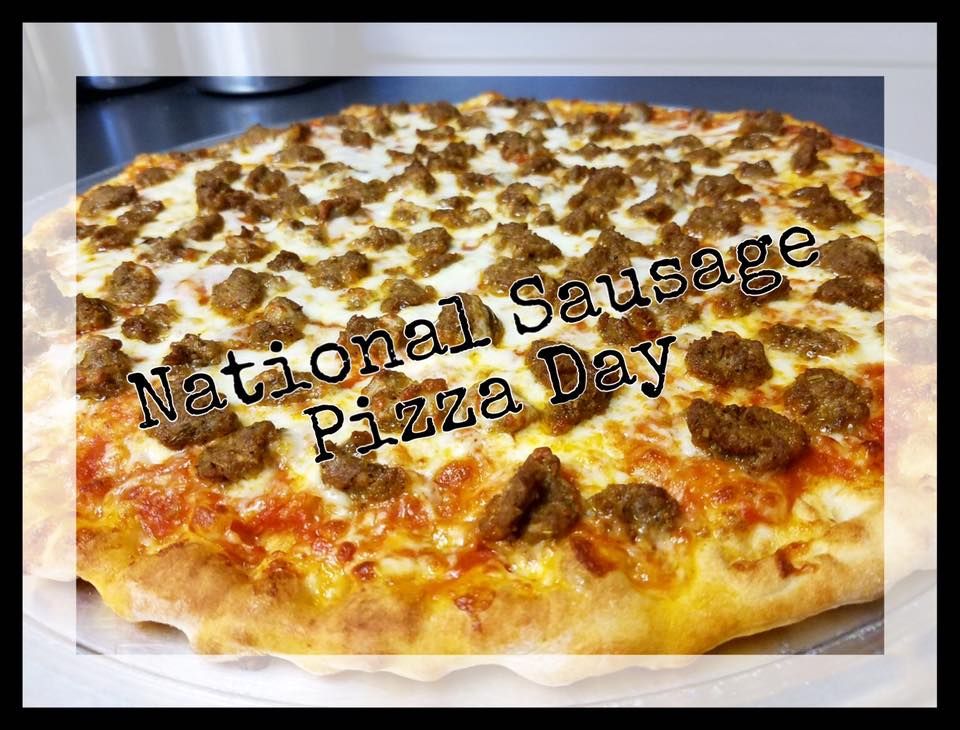 National Sausage Pizza Day at Steel Towne JCats Bar & Grill aka