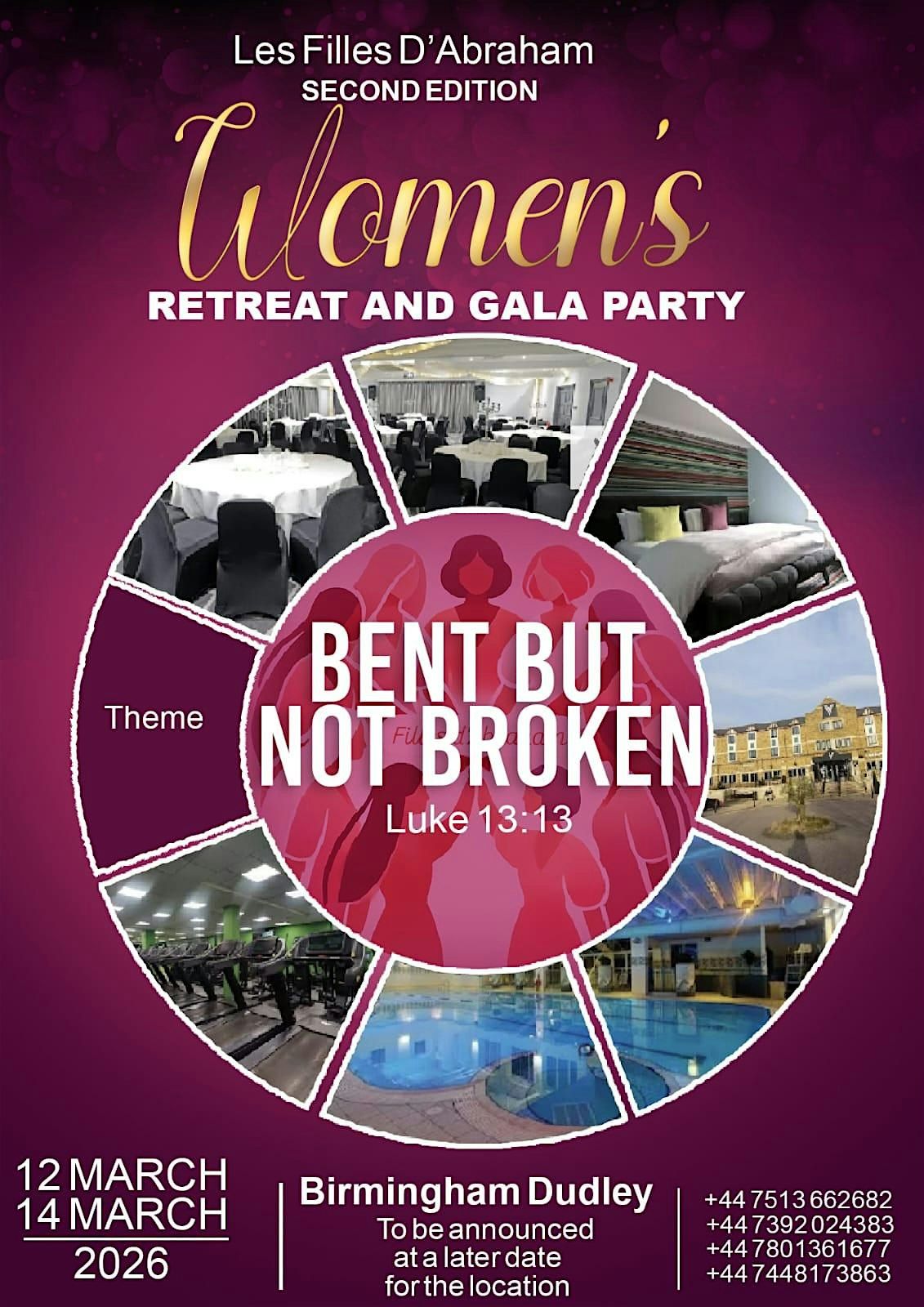 Mother\u2019s Day: Bent But not Broken Retreat 2026