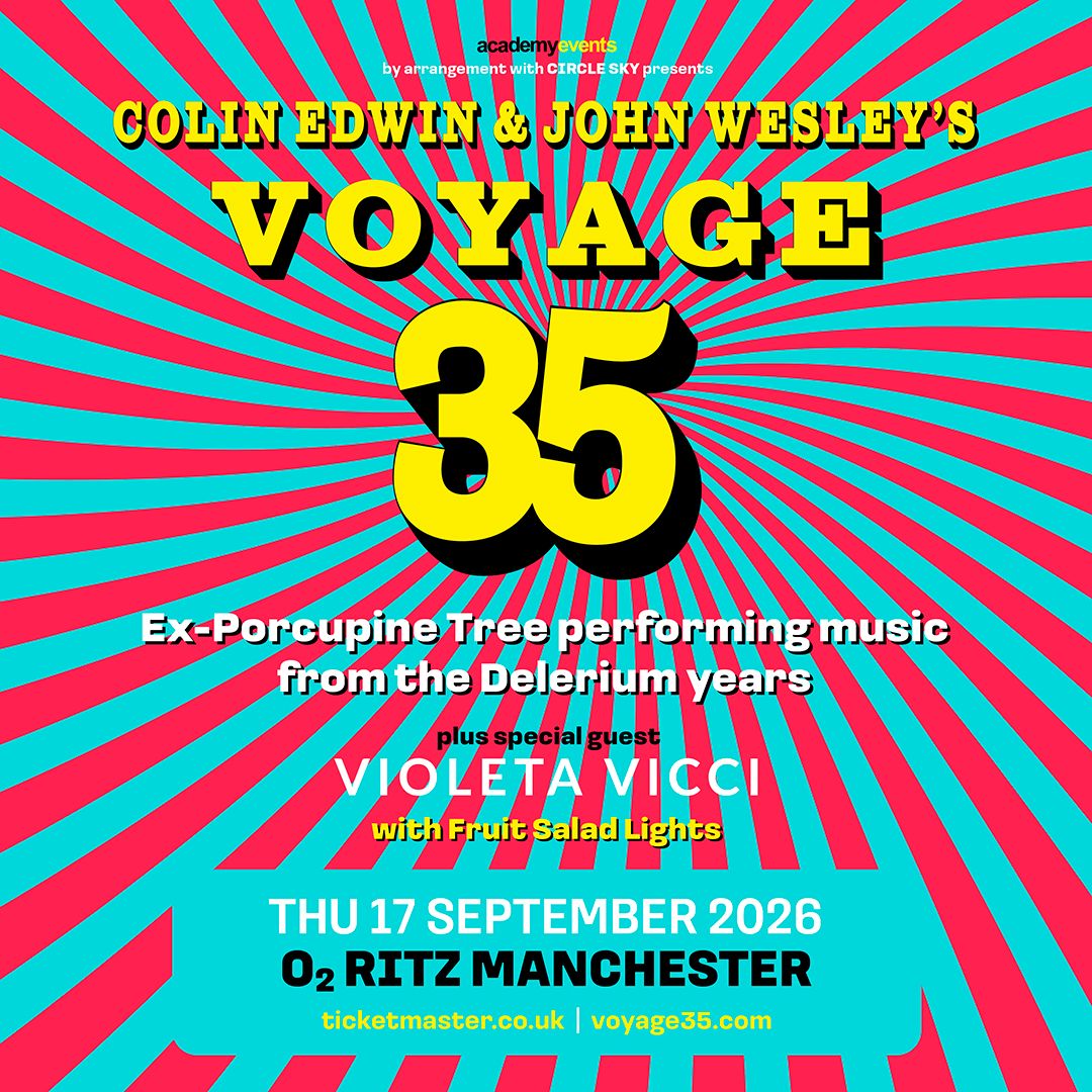 Voyage 35 - Colin Edwin & John Wesley Manchester Tickets