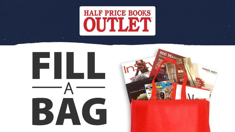 Fill-a-Bag for $20 at Bowling Green HPB Outlet | Half Price Books