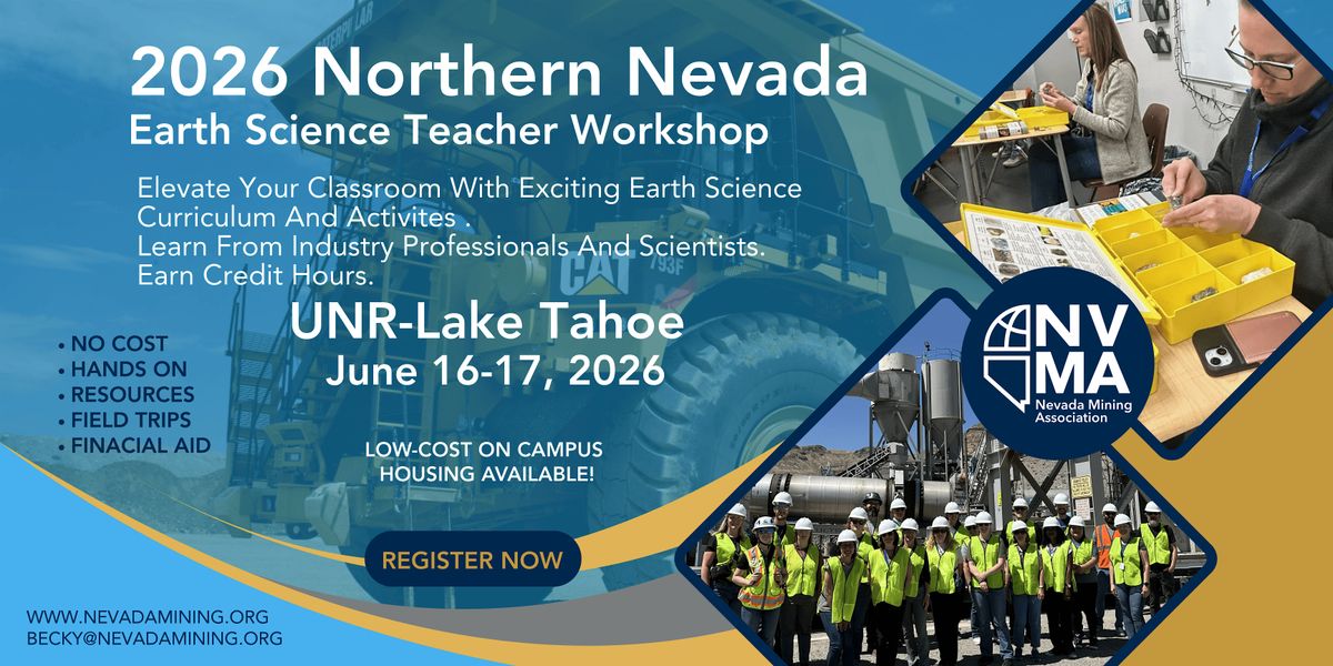 Northern Nevada Earth Science Education Workshop 2026 at University of ...