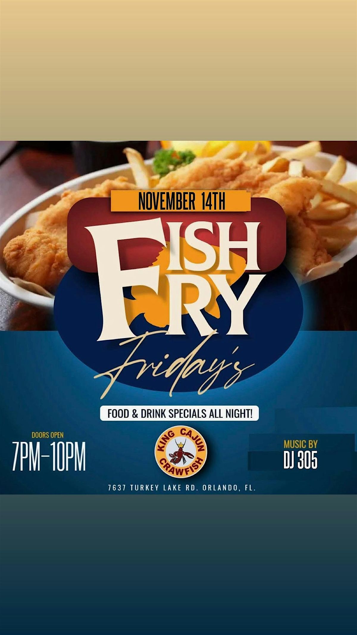 Fish Fry Friday 'BLACK FRIDAY' Special Edition