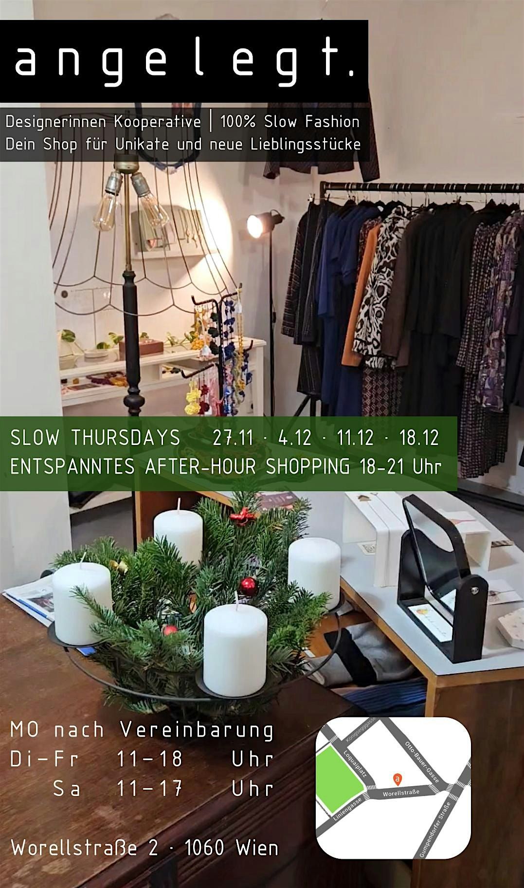 SLOW THURSDAYS | Entspanntes After-Hour Shopping