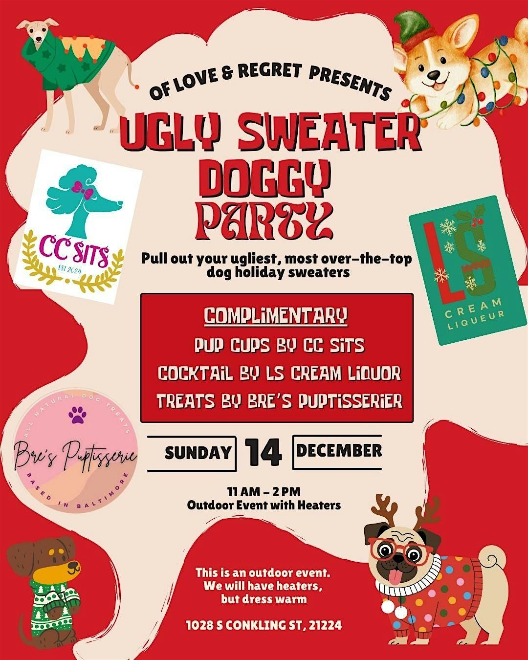 Ugly Sweater Doggy Party