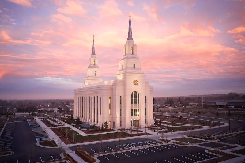 Stake Temple Night