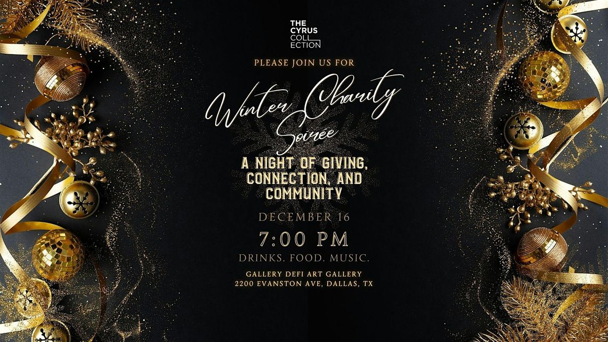 Cyrus Collection Winter Charity Soir\u00e9e