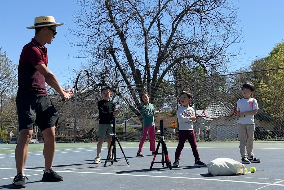 Kids tennis lesson