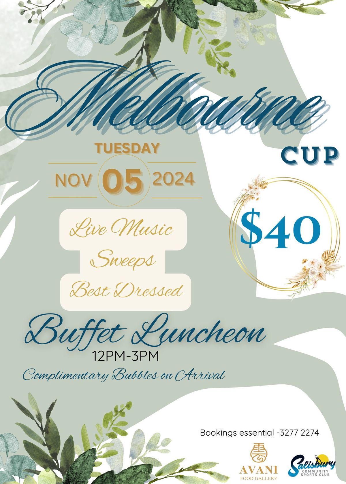 Melbourne Cup Buffet Luncheon 37 Ainsworth Street, Salisbury QLD 4107