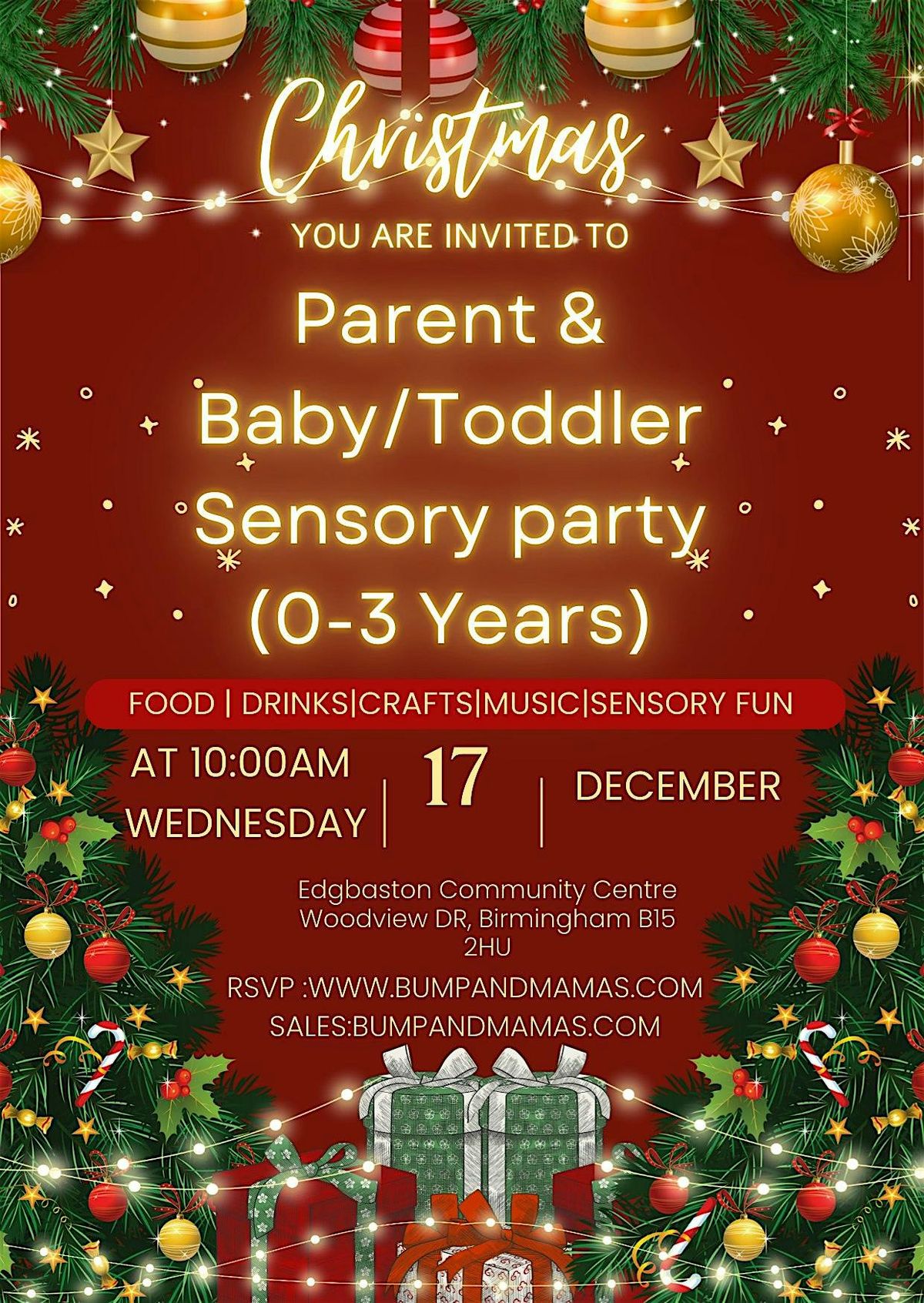 Giggles Christmas Sensory Circle Party! |Hosted by Bump & Mamas UK
