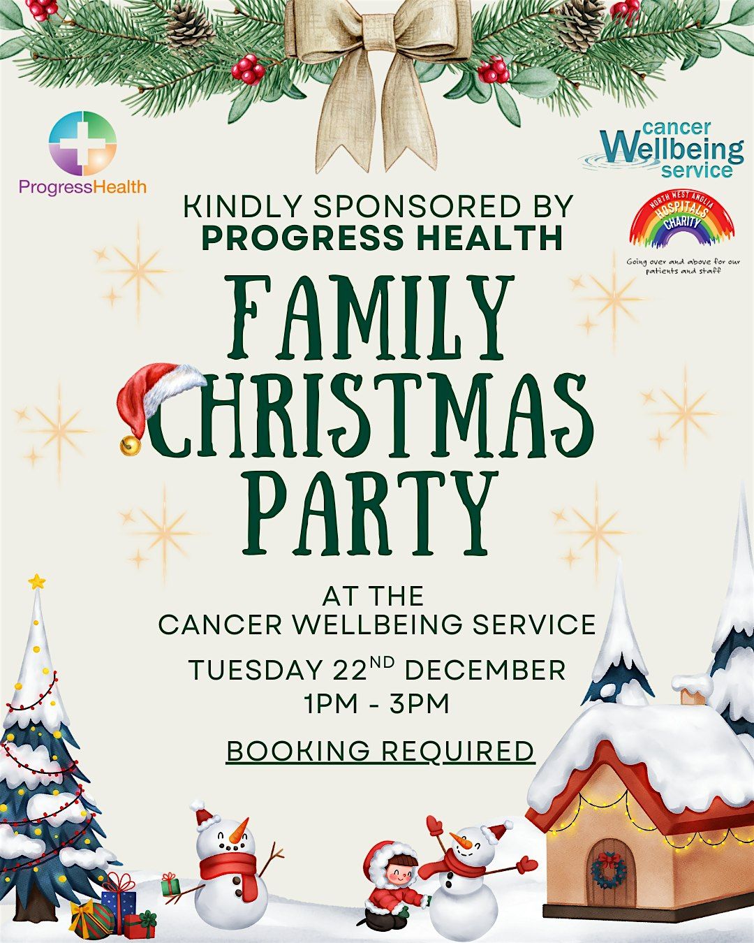 Families Affected By Cancer Christmas Party