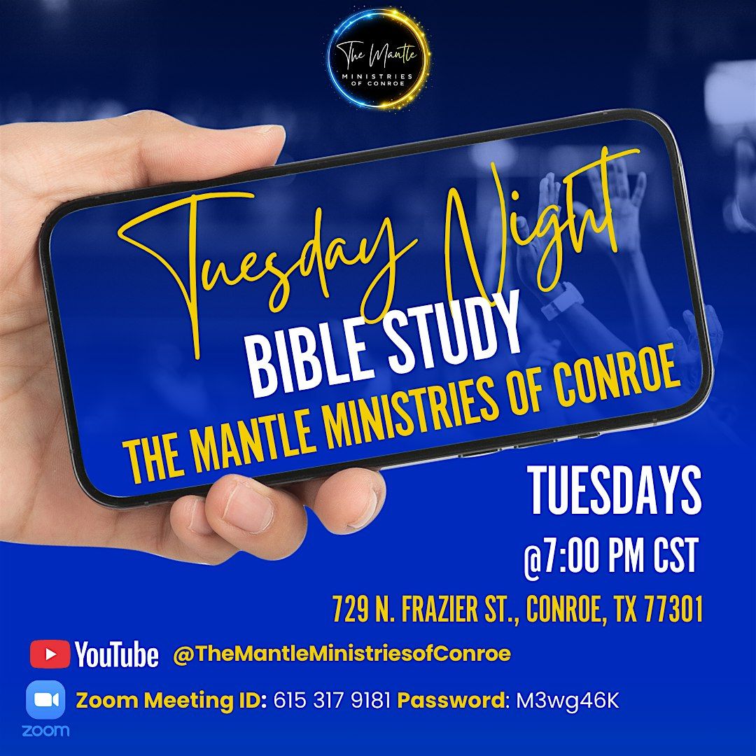 Tuesday Night Bible Study at The Mantle