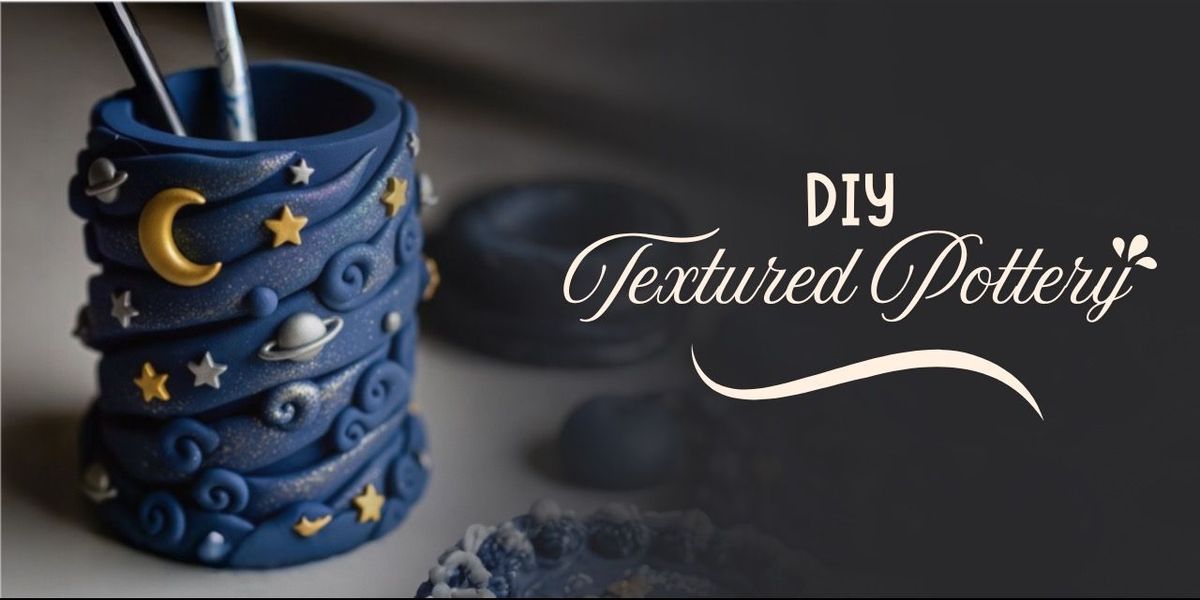 DIY Textured Pottery
