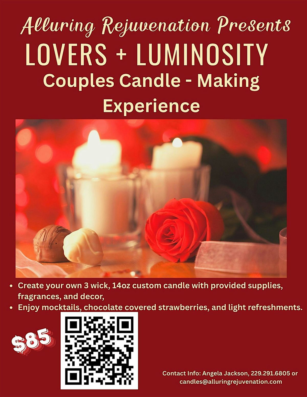 Love + Luminosity - Couples Candle Making Experience
