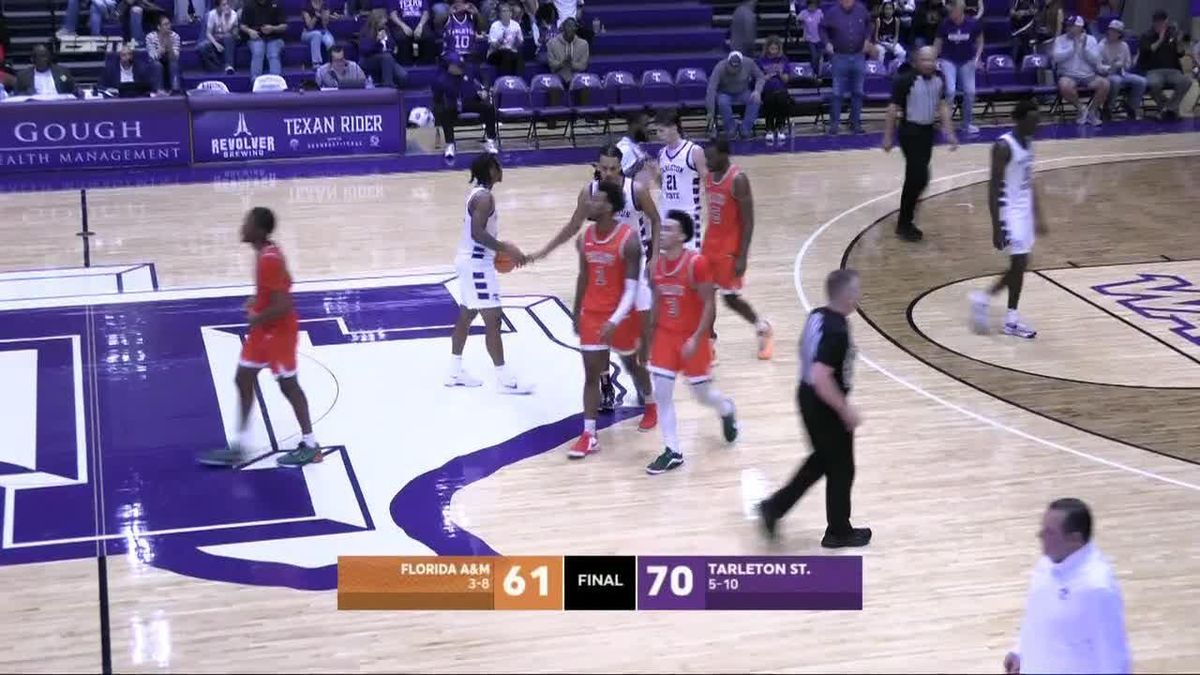 Florida A&M Rattlers at Tarleton State Texans Mens Basketball