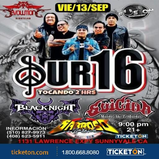 LA FAMILIA SUR 16 TOUR 2024 at Evolution Night Club, Sunnyvale on 8th ...