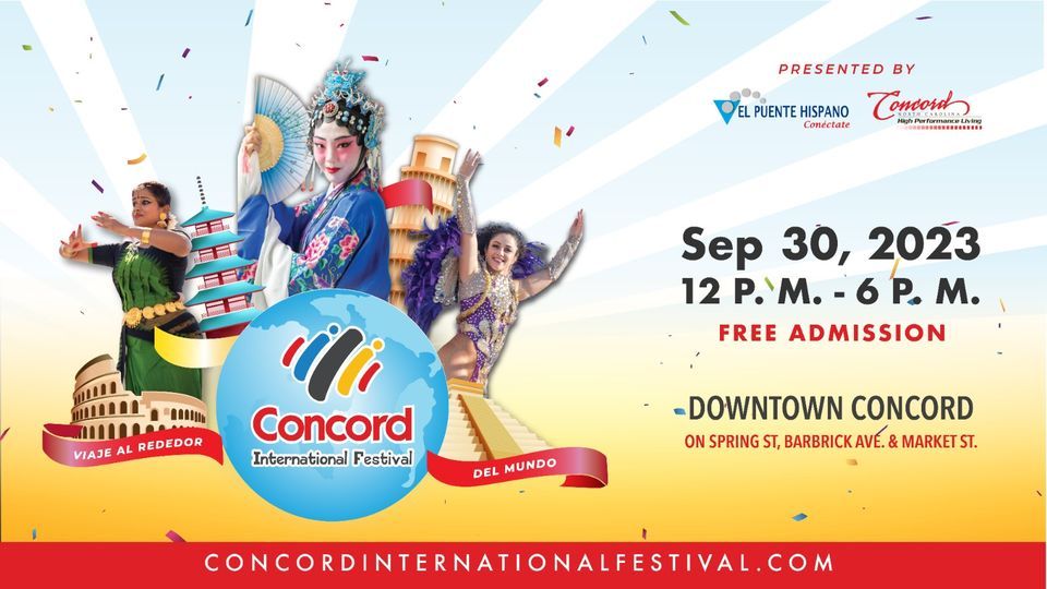 Concord International Festival | Downtown Concord NC | September 30, 2023