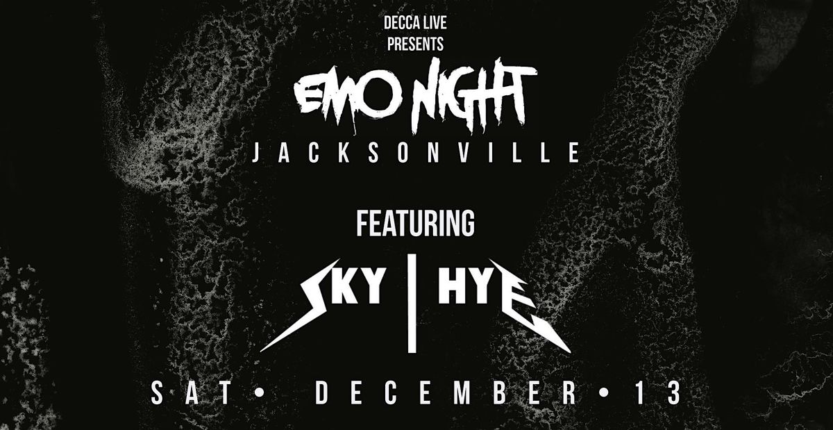 Emo Night at Decca Live | SAT 12.13.25