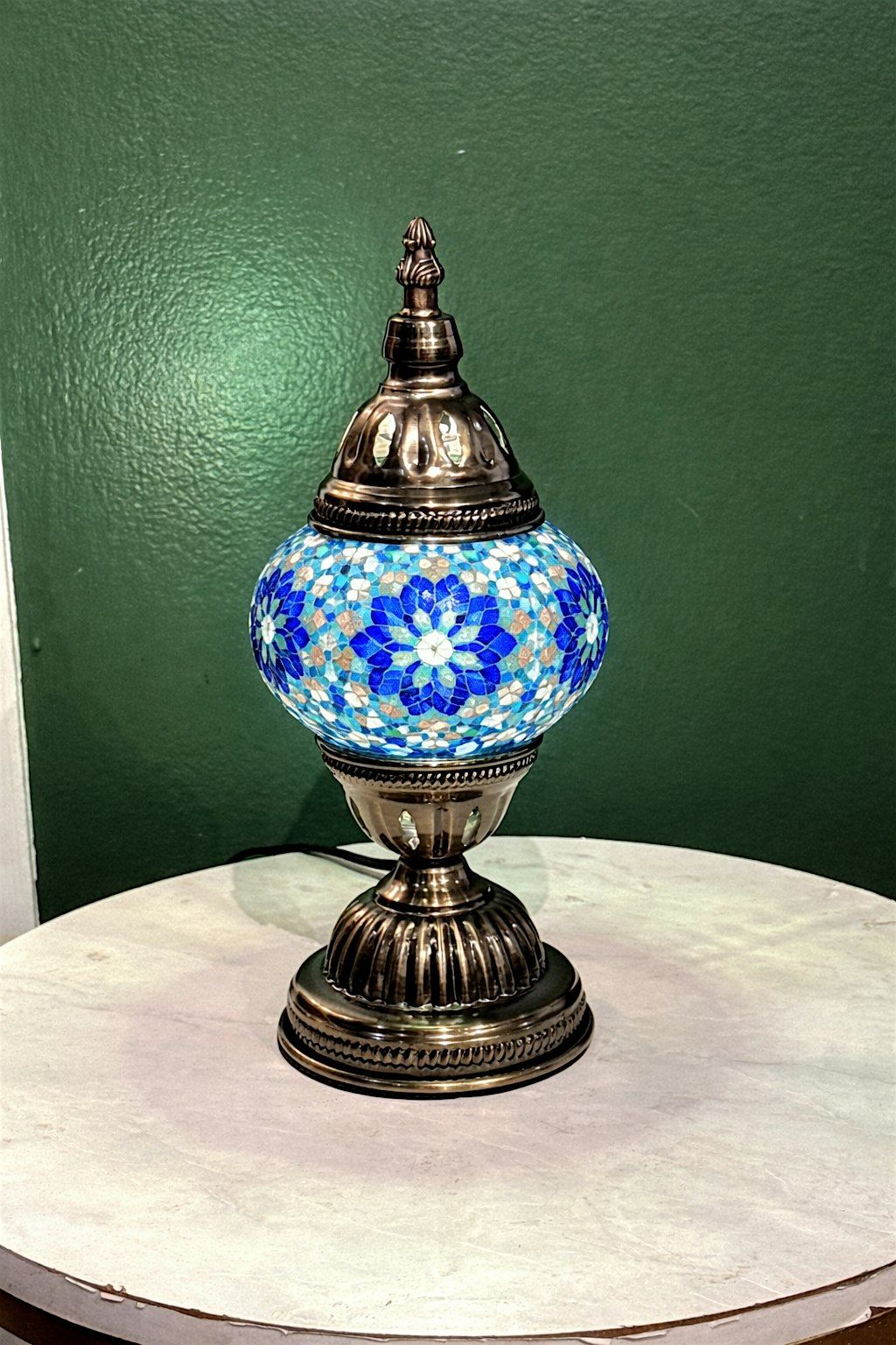Create Turkish Lamps: Reverse Glass Painting & Mosaic Design