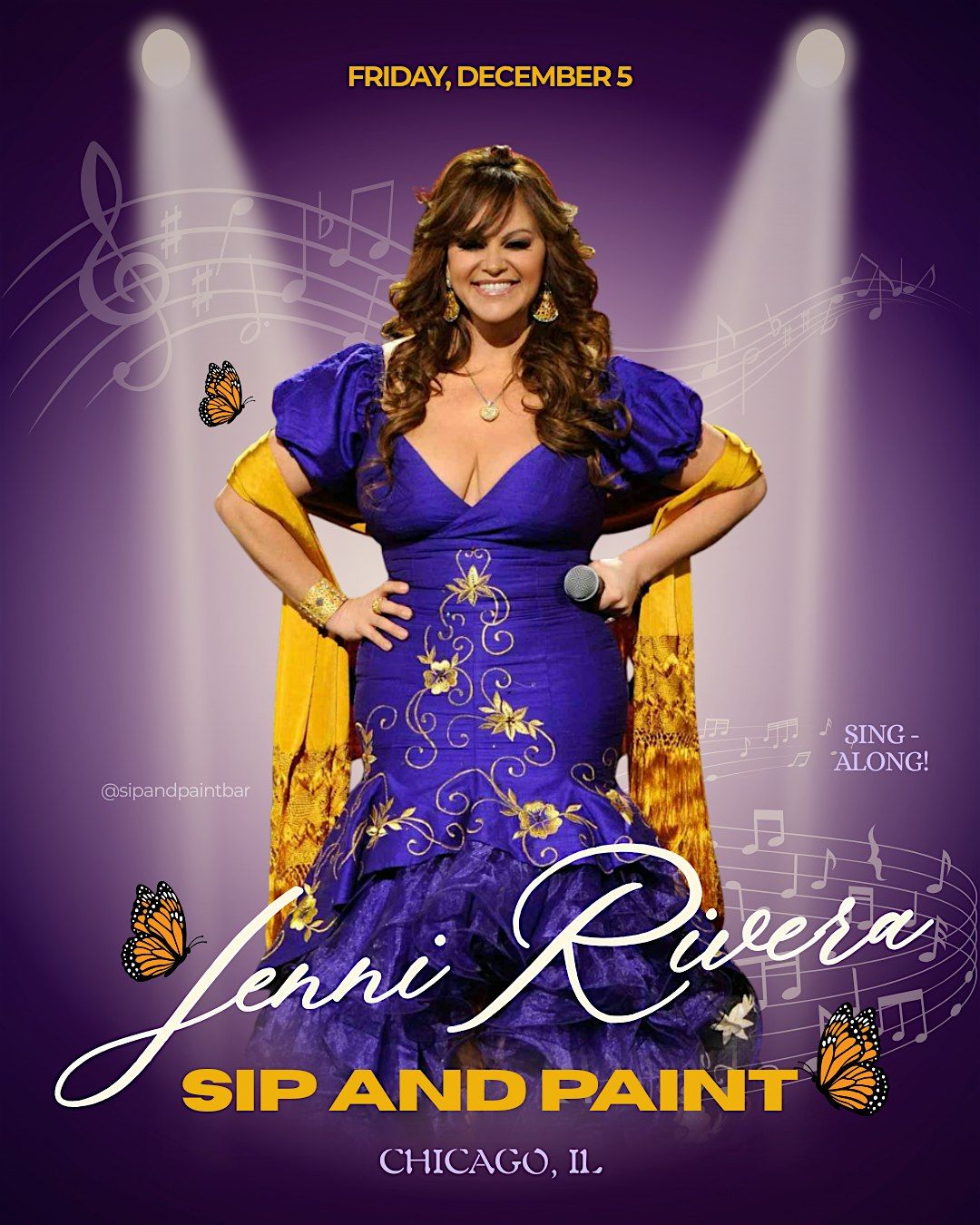 Jenni Rivera Sip and Paint: Sing-along
