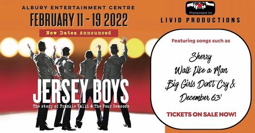 Jersey Boys - The Story of Frankie Valli & The Four Seasons