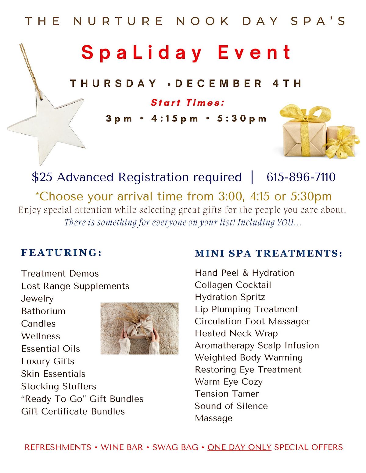 SpaLiday Preview Party