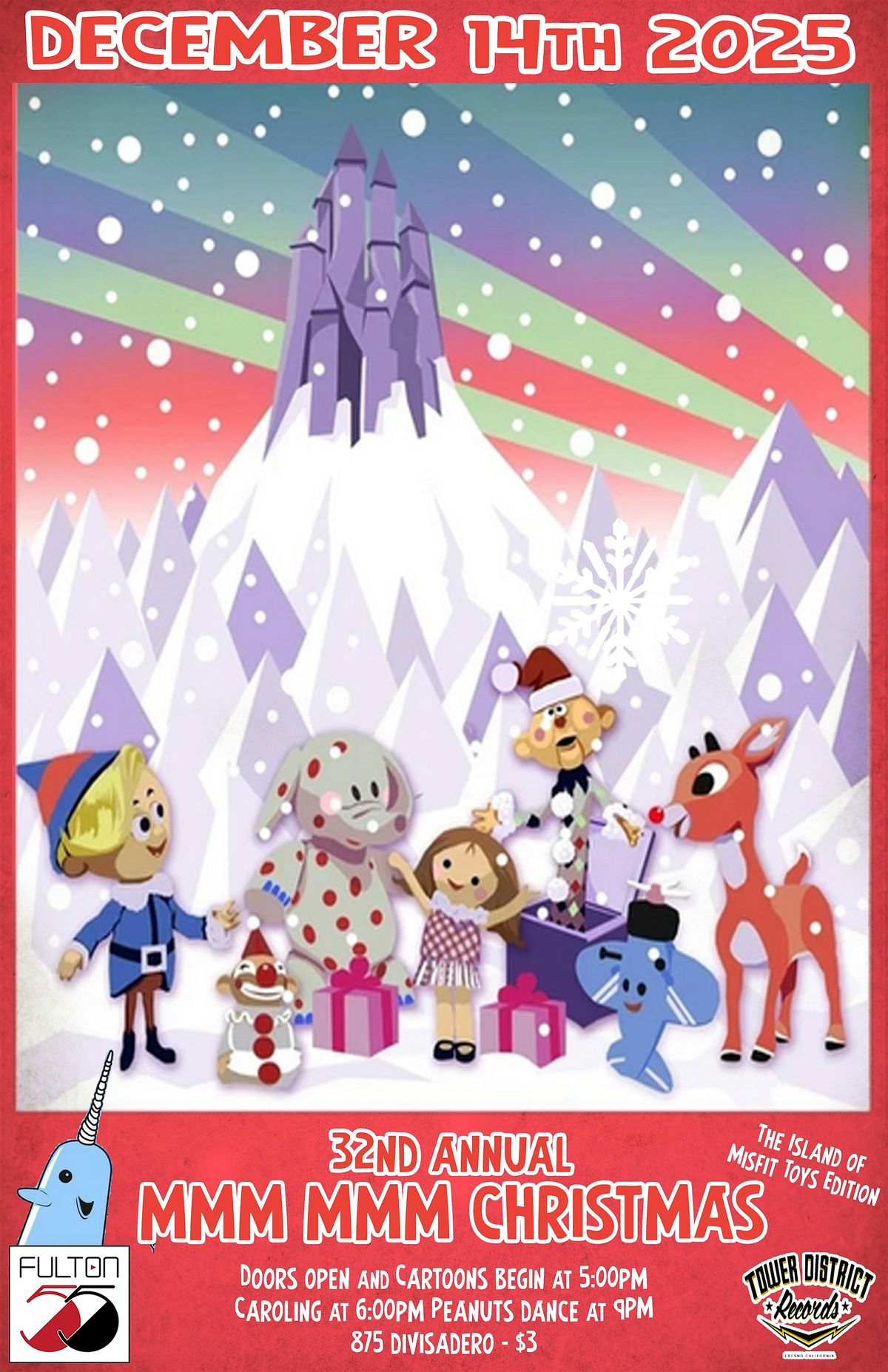 Nate Butler's 32nd Annual Mmm Mmm Christmas: The Island of  Misfit Toys