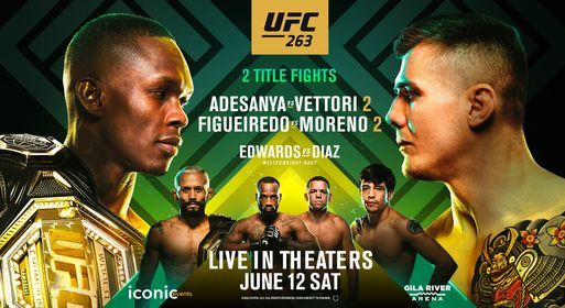 Adesanya Vs Vettori Figueriredo Vs Moreno Alamo Drafthouse Corpus Christi June 12 21