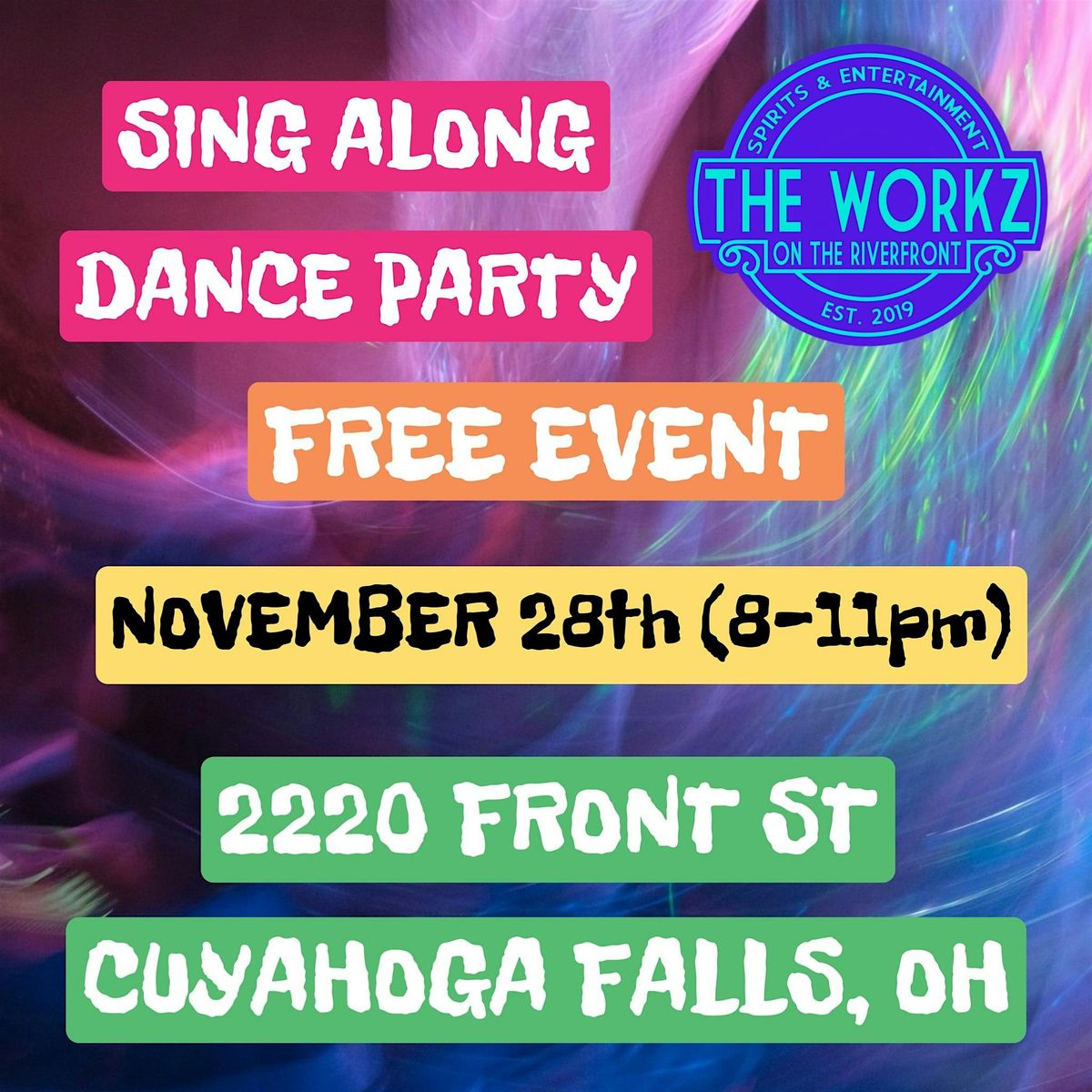 SING ALONG DANCE PARTY