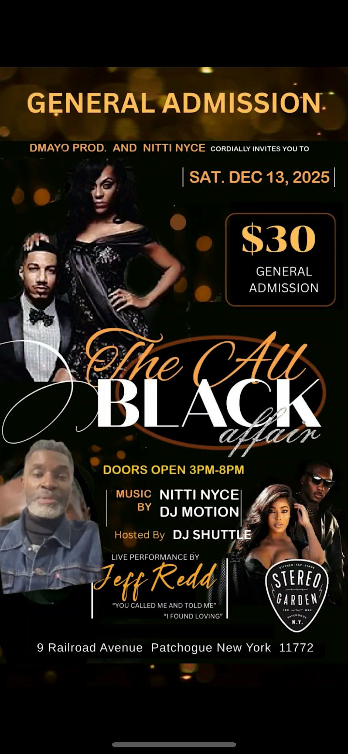 The All Black Affair